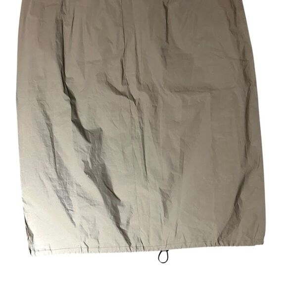 CAPSULLE Y2K Style Reflective High-Waist Midi Skirt With Neon Straps K - Picture 8 of 16